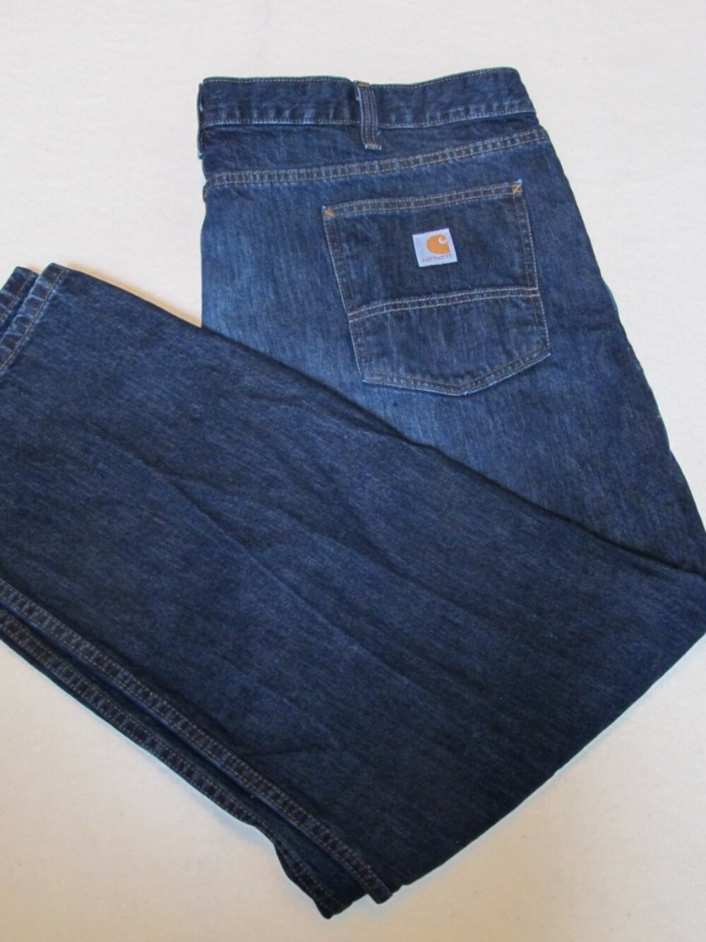 Men's Carhartt Relaxed Straight Jean Size 48x32 (54) - Picture 3 of 5